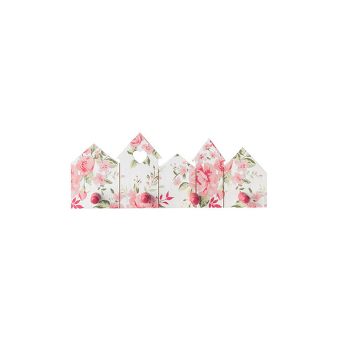 Вешалка "Домики" 30x11см