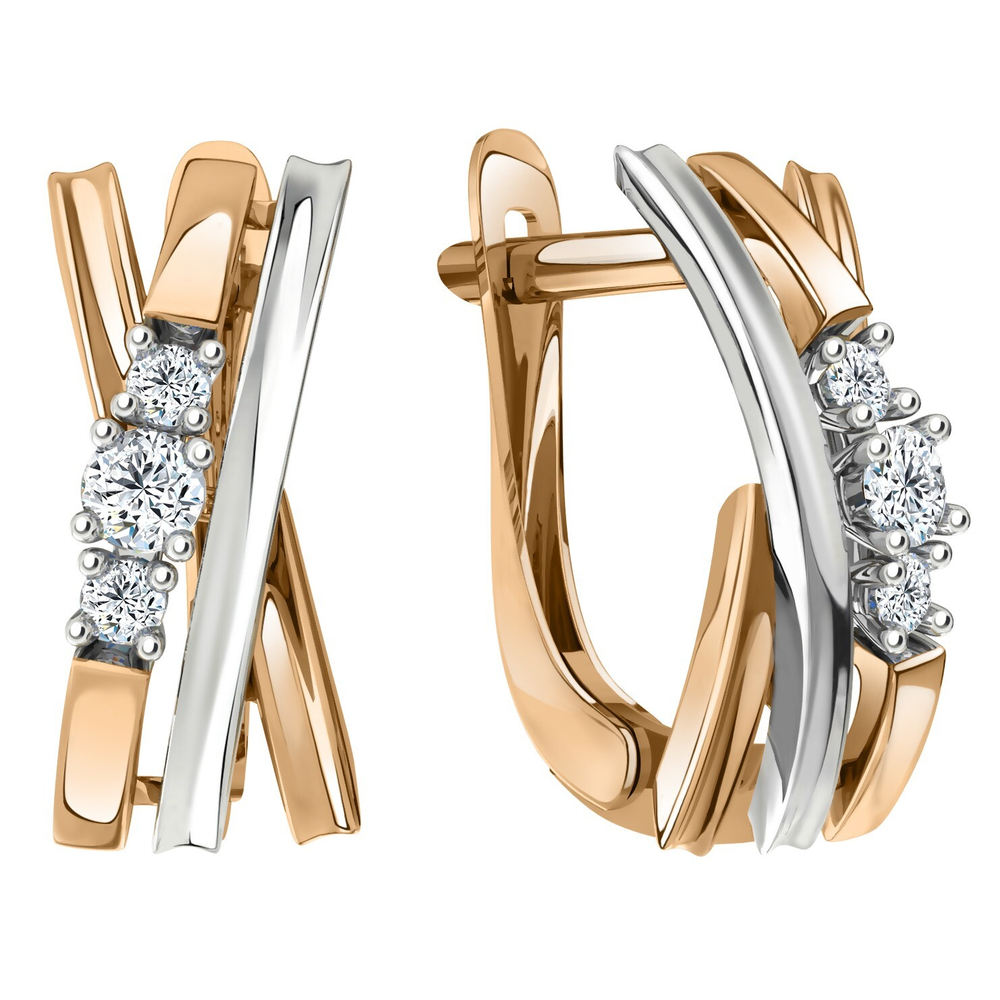 Серьги из золота 585 пробы