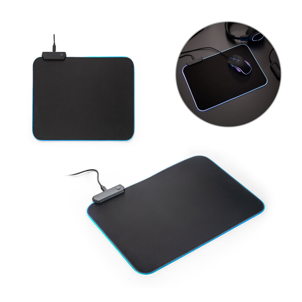 THORNE MOUSEPAD RGB. Коврик для мыши с резиновым основанием