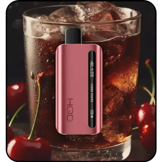 HQD GLAZE 12000 - Cherry Soda (5% nic)