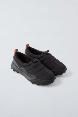 ZARA КРОССОВКИ WATER REPELLENT — SKI COLLECTION, ЧЕРНЫЙ