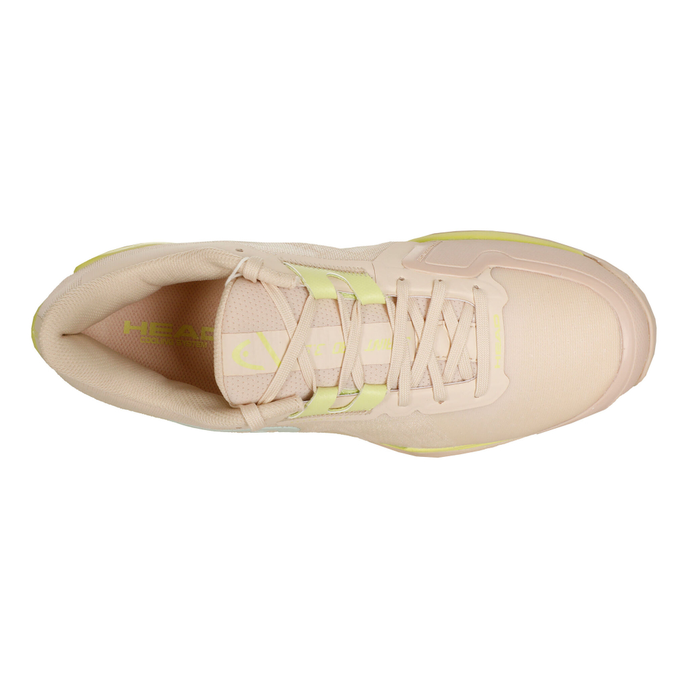 Женские теннисные кроссовки HEAD Sprint Pro 3.5 Clay Court Shoe Women - Cream, Light Green