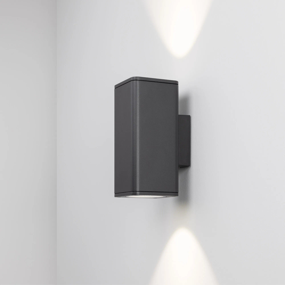 Светильник LGD-EVO-WALL-TWIN-S100x100-2x12W Day4000 (GR, 44 deg, 230V) (Arlight, IP54 Металл, 3 года) 046194