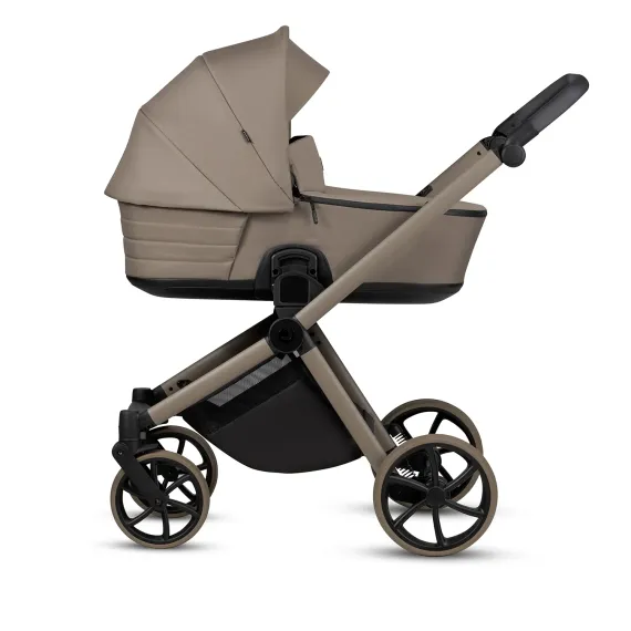 Коляска 3 в 1 Tutis Mio 3+ Essential Deep Taupe