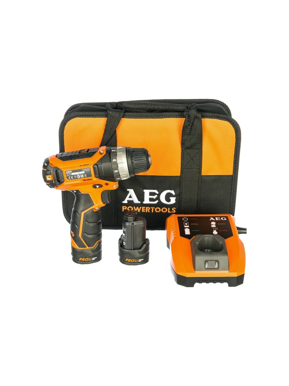 Аккумуляторная дрель-шуруповерт AEG BS 12C2 LI-202B 4935448465