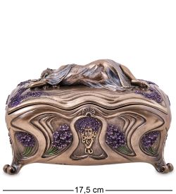 Veronese WS-1291 Шкатулка «Спящая на гортензиях»