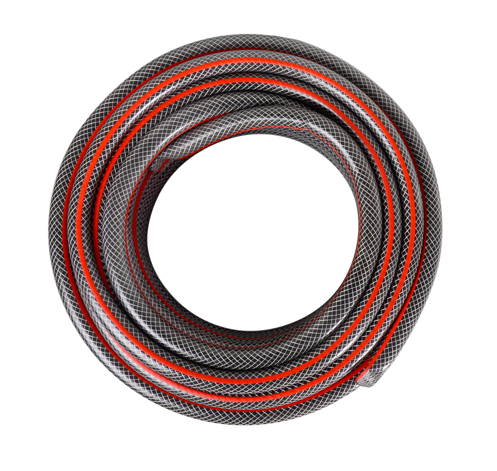 Шланг поливочный ПВХ, трёхслойный премиум, 3/4, 25м Вихрь