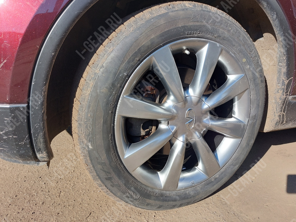 Окрас дисков R18 в штатный цвет Infiniti EX25, QX50, EX35, EX37
