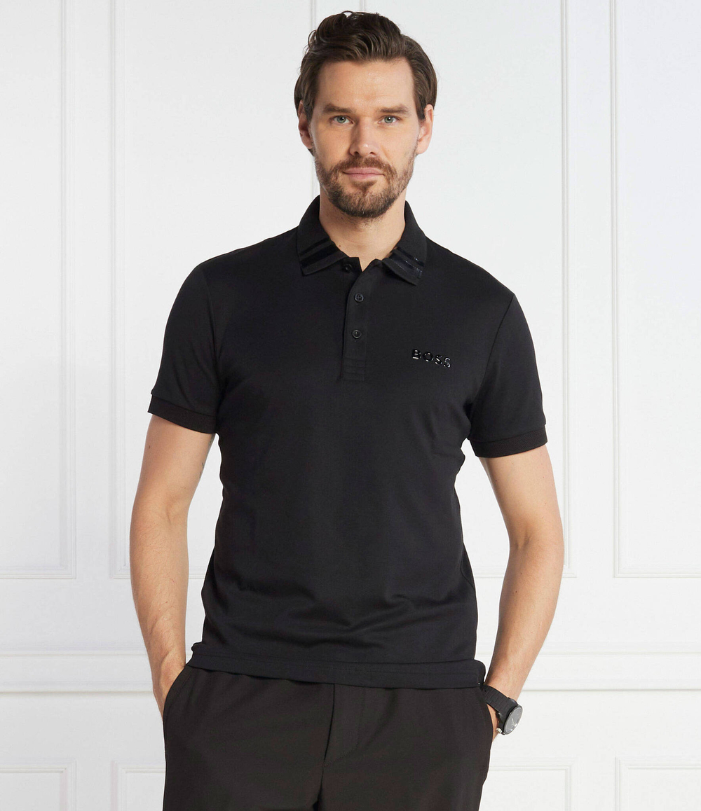 Поло Paule Mirror BOSS GREEN - черный(50501197)