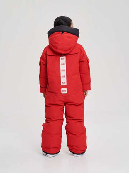 Комбинезон детский пуховый BASK kids YETI красный