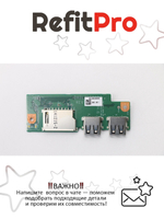 Плата USB, Card reader (sub board) для ноутбка Lenovo U530T/U430P (90003352), оригинал
