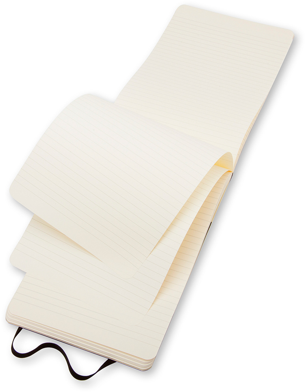 Блокнот Moleskine REPORTER SOFT (QP811) Pocket 192стр. в линейку, мягкая обложка, черный