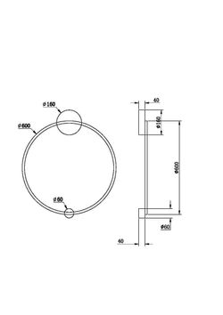 Светильник настенный светодиодный Maytoni Halo MOD005WL-L35BSK