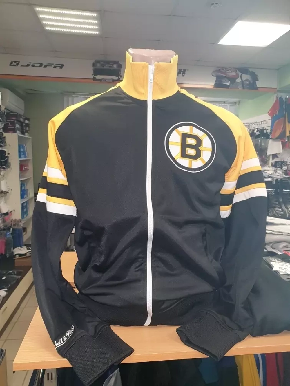 Олимпийка MITCHELL&NESS BOSTON BRUINS SR