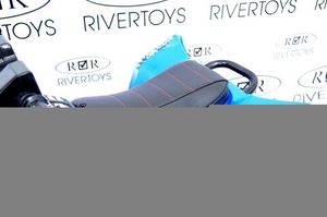 Детский электроквадроцикл River Toys T777TT синий