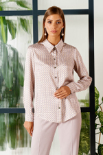 22623 Блузка женская (геoметрический принт)