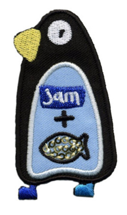 Термоаппликация HKM "Пингвин", 7,5 х 4 см, 1 шт (10216022/151013/0026877/01_Германия)