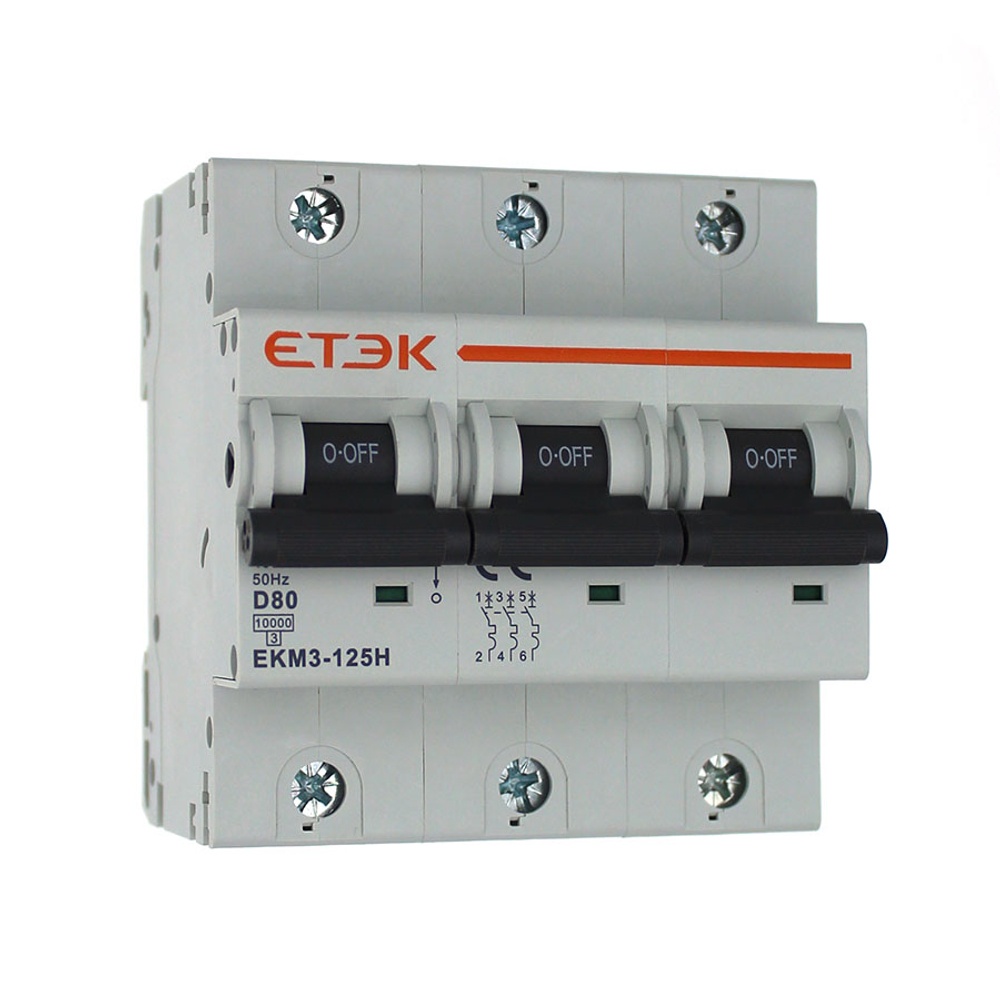 Автоматический выключатель 3P 80А D