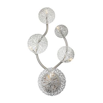 Бра 5*G4 V000007 12016/5W Nickel никель Sole Indigo