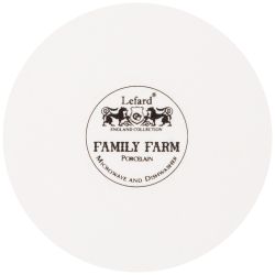 ТАРЕЛКА ДЕСЕРТНАЯ LEFARD "FAMILY FARM" 17 СМ (КОР=36ШТ.)