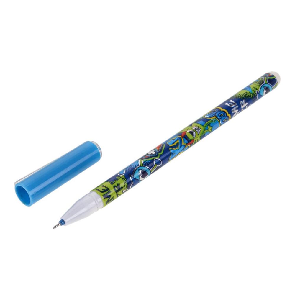 Ручка пиши-стирай "Teens" 0,5мм, синяя, 4 вида микс