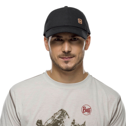 Кепка Buff Essential Baseball Cap Solid Black (One size)