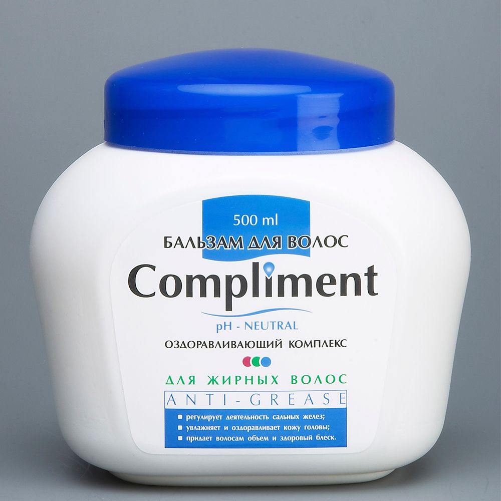 Compliment Бальзам для волос ANTI-GREASE оздоровление для жирных волос