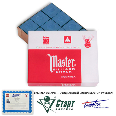 Мел Tweeten Master синий (12 шт)