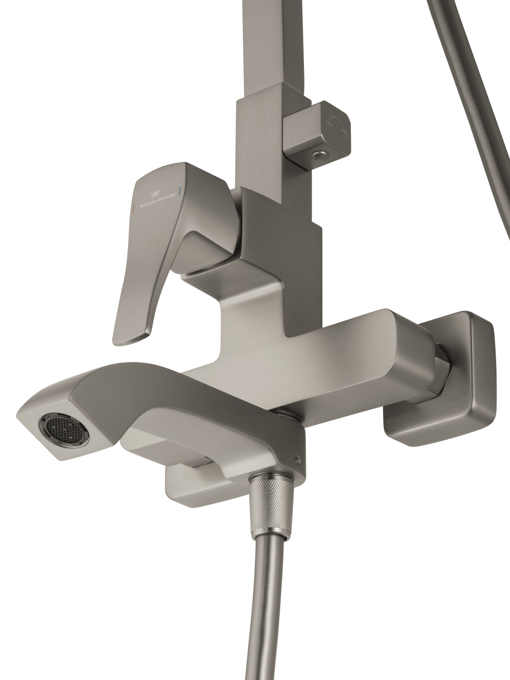 Душевая система WONZON & WOGHAND FLEX, Брашированный никель (WW-88047072-BN)