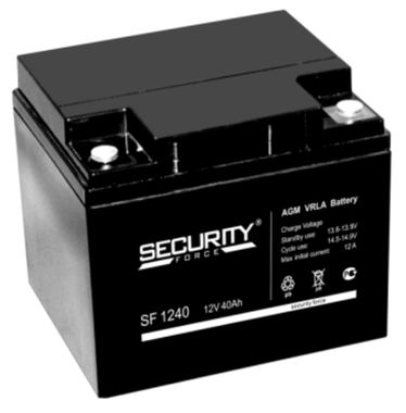 Аккумуляторы Security Force SF 1240 - фото 1