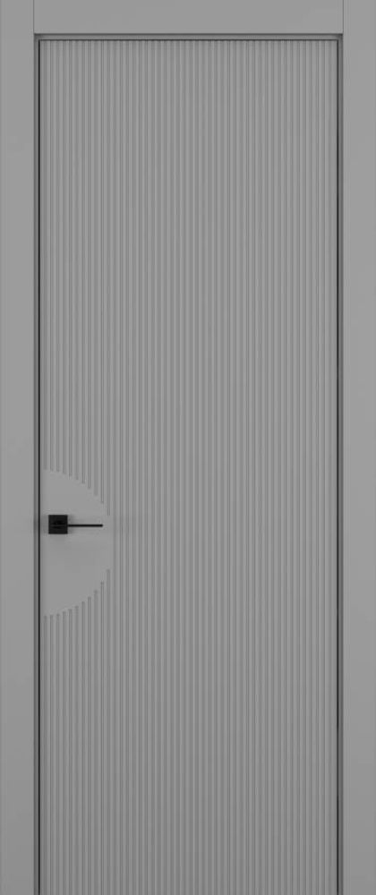 Дверь 6 VERTICAL Матовый Светло-серый