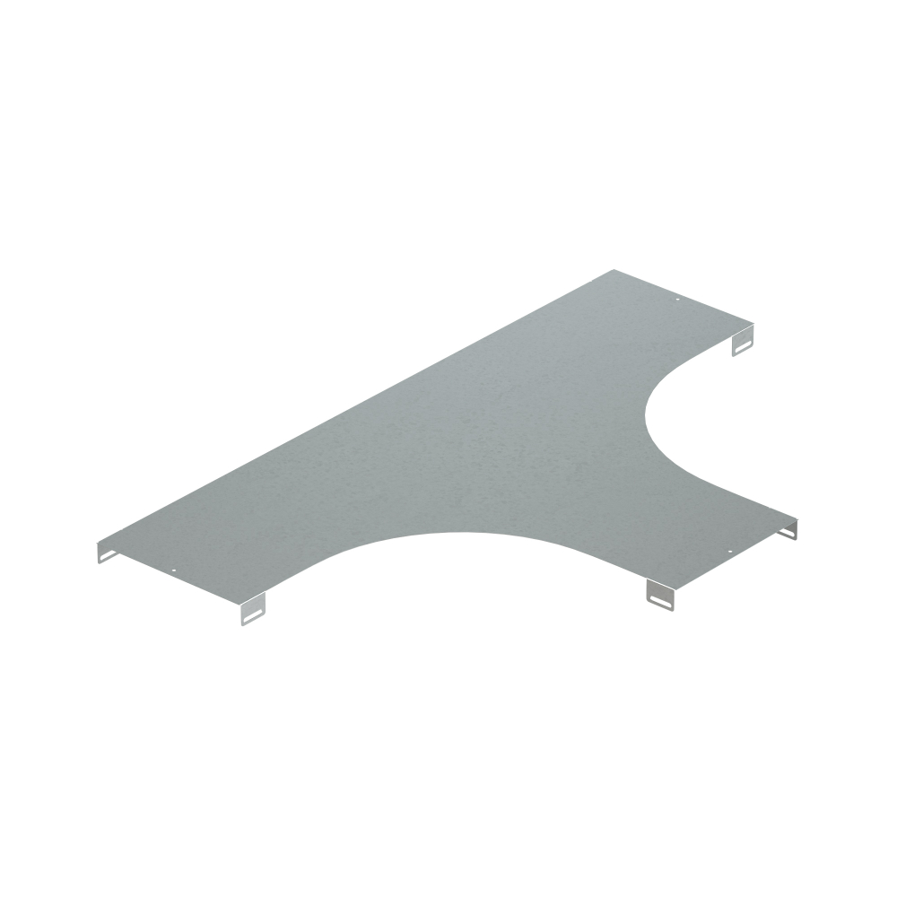 Крышка на Т-ответвитель, осн.500, R900, в комплекте с крепежными элементами и соединительными пластинами, необходимыми для монтажа