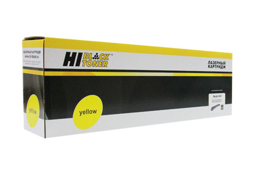 Тонер-картридж Hi-Black (HB-TK-8115Y) для Kyocera M8124/M8130, Yellow, 6K