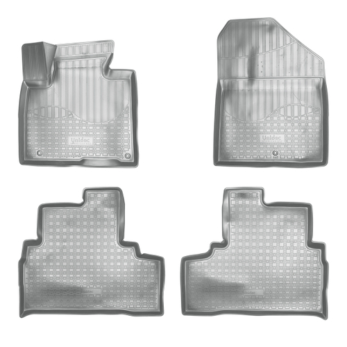 Ковры в салон Norplast/Unidec для Kia Sorento Prime (2015-), арт.NPA10-C43-652-G