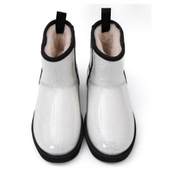 UGG Classic Clear Mini White Black
