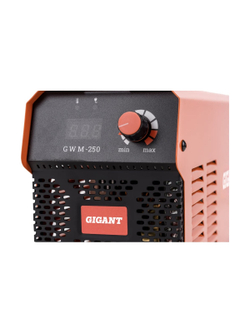 Инверторный сварочный аппарат (250 А; дисплей; кабель 2.5+1.5 м) Gigant GWM-250