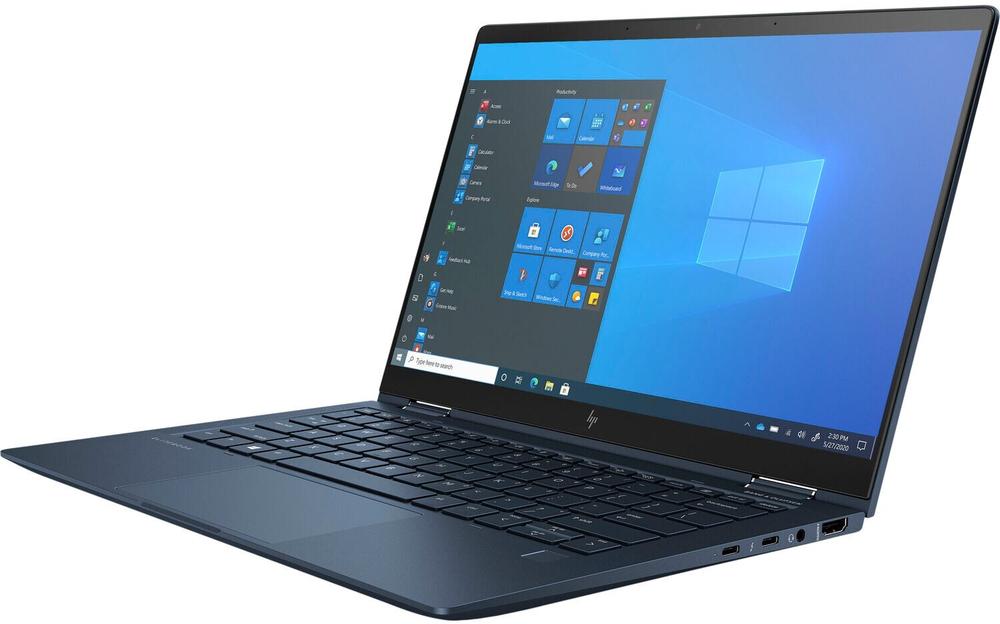 Ноутбук HP Elite Dragonfly G2 13.3"; 3840x2160 (4K UHD) сенсорный, Intel Core i7 1165G7, 2800 МГц, 16 Гб, 1 Тб SSD, Iris Xe Graphics, Wi-Fi, Bluetooth, 3G, LTE, Cam, Win 10 Pro, синий 3C8H5EA