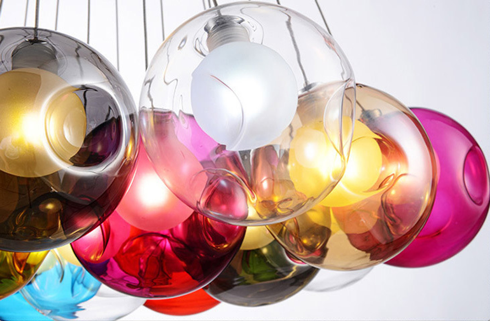 Pendant design lamp  28.19 by Bocci (Multicolored)