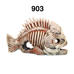 Deksi Скелет рыбы - аквариумный грот
