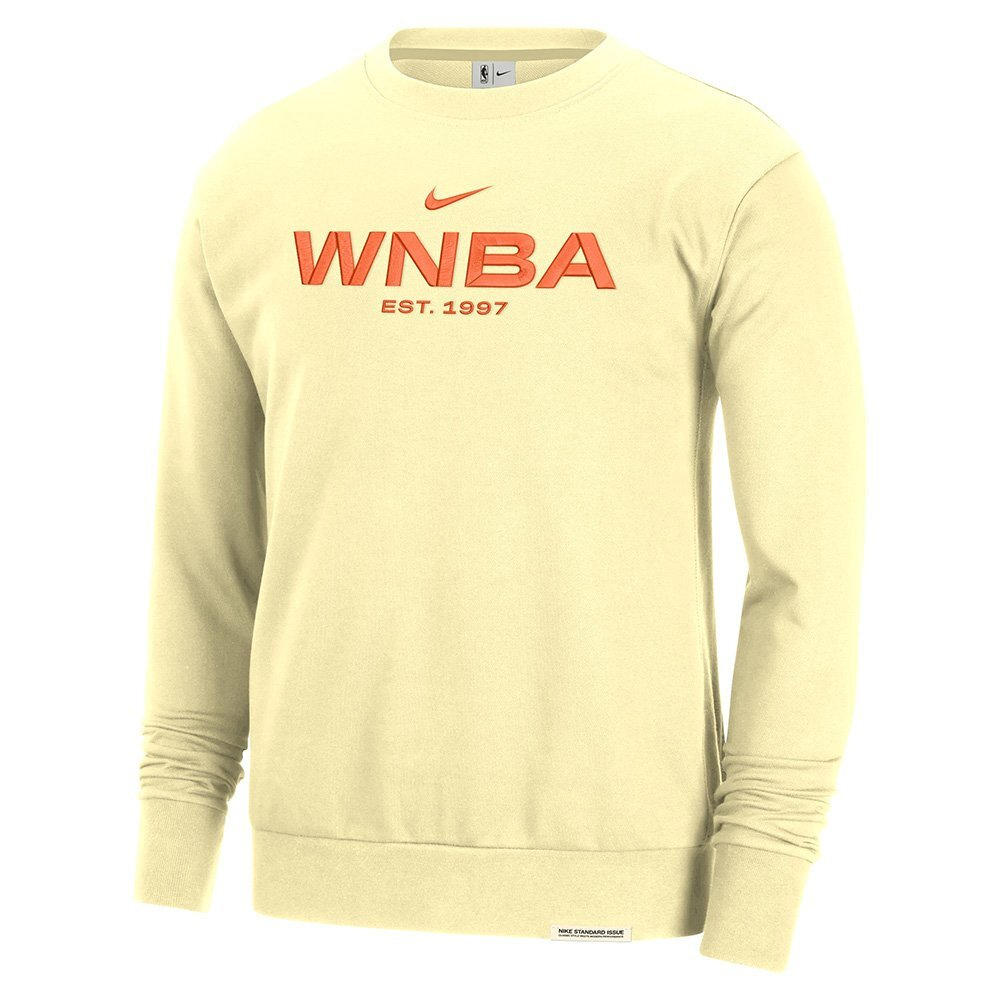 Баскетбольная толстовка Nike WNBA Standard Issue Sweatshirt Yellow