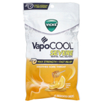 Vicks, VapoCool ™, Severe, Max Strength, мед и лимон для охлаждения, 45 лечебных капель