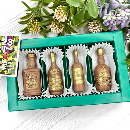 Шоколадный набор "Бутылочки"