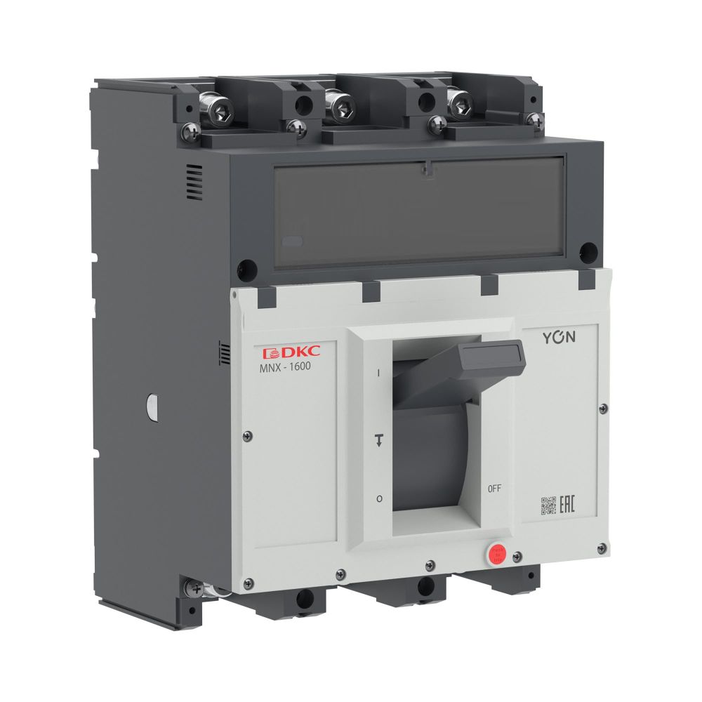 Авт. выкл. пост. тока YON pro MNX1600M 3P 1250A 70kA при DC750V расц. TMD DC