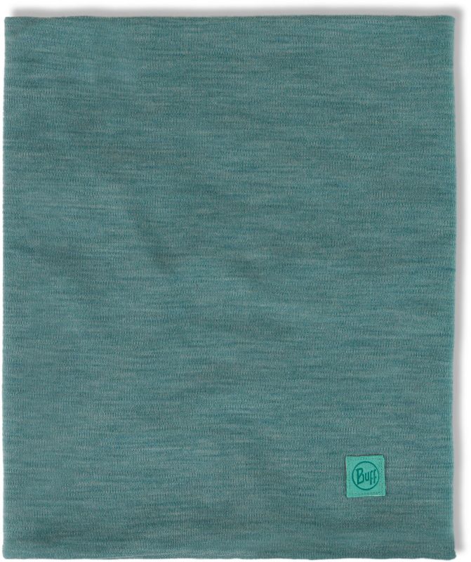 Теплый шерстяной шарф-труба Buff Merino Heavyweight Solid Pool Фото 5