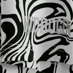 Мужское теннисное поло Hydrogen Tech Chrome T-Shirt Men - White, Black