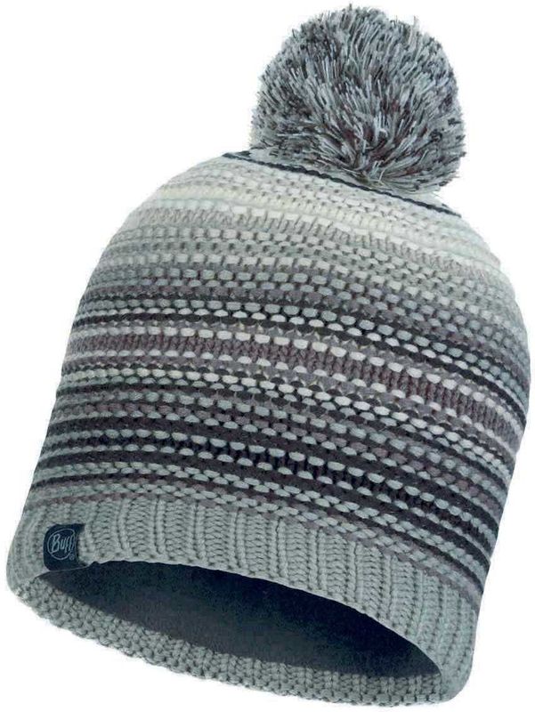 Шапка вязаная с флисом Buff Hat Knitted Polar Neper Eleni Grey Фото 1