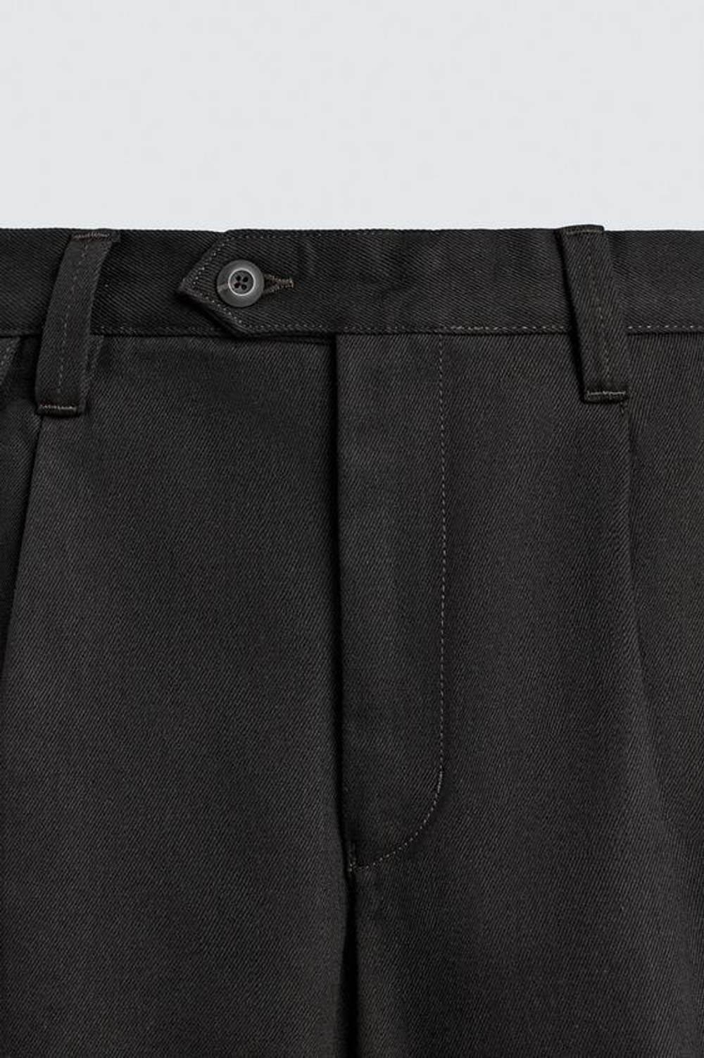 ZARA ДЖИНСЫ BALLOON FIT С ЗАЩИПАМИ, ШОКОЛАДНЫЙ