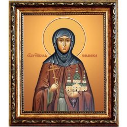 Анимаиса Острецовская преподобная монахиня. Икона на холсте.