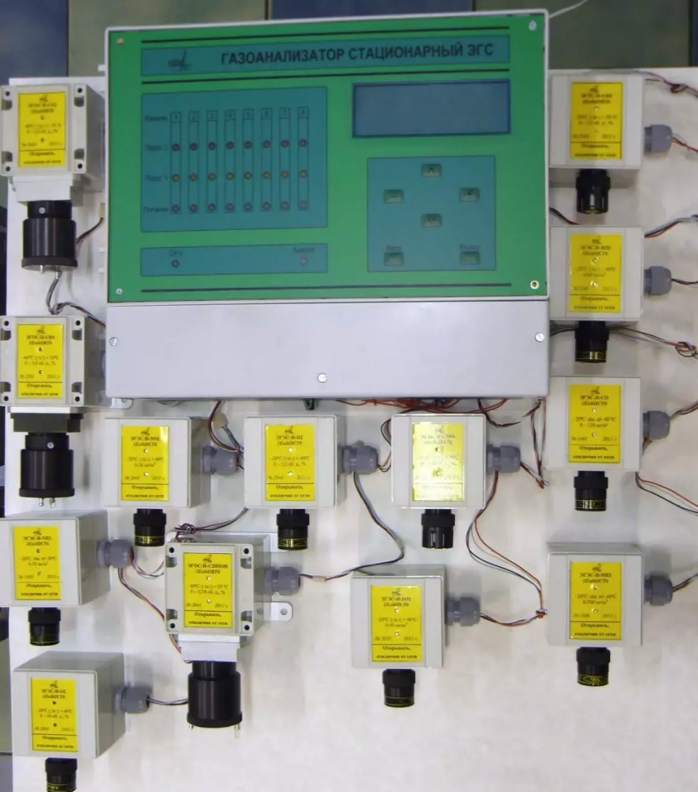 ЭГС газоанализатор взрывозащищённый многоканальный стационарный