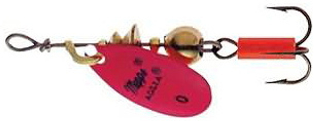 Блесна вращающаяся Mepps AGLIA FLUO, 4, Red